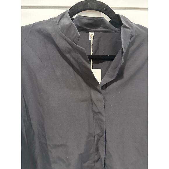 NWT MUJI Labo Silk Blend Open Collar Shirt Size M - Picture 3 of 5